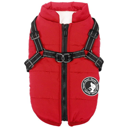 Ultimate Waterproof Winter Dog Coat with Built-in Harness - Warm Vest for Small to Large Dogs